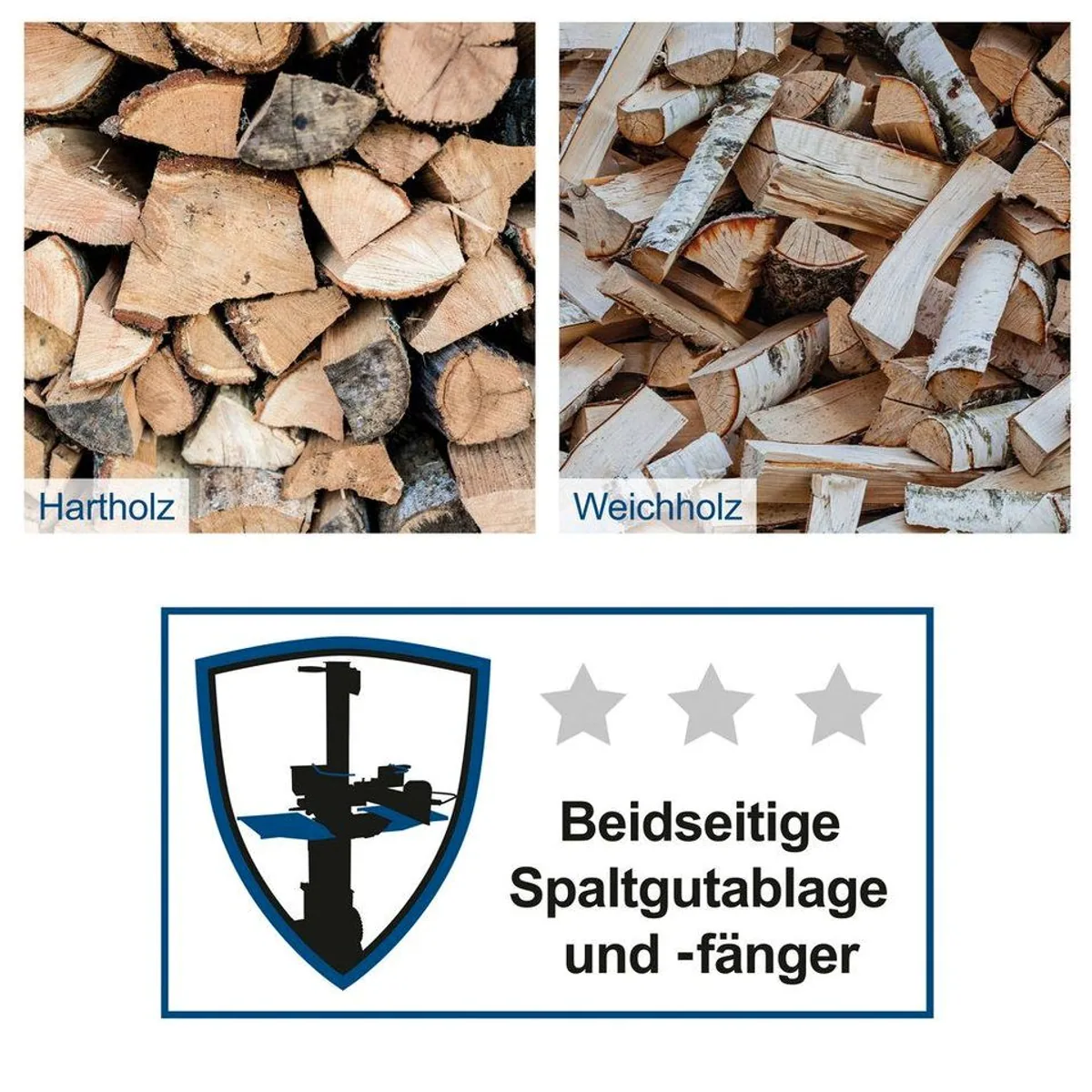 Scheppach HL730 Holzspalter, 2100 W, 7 Tonnen Spaltkraft, bis 55 cm Länge 5