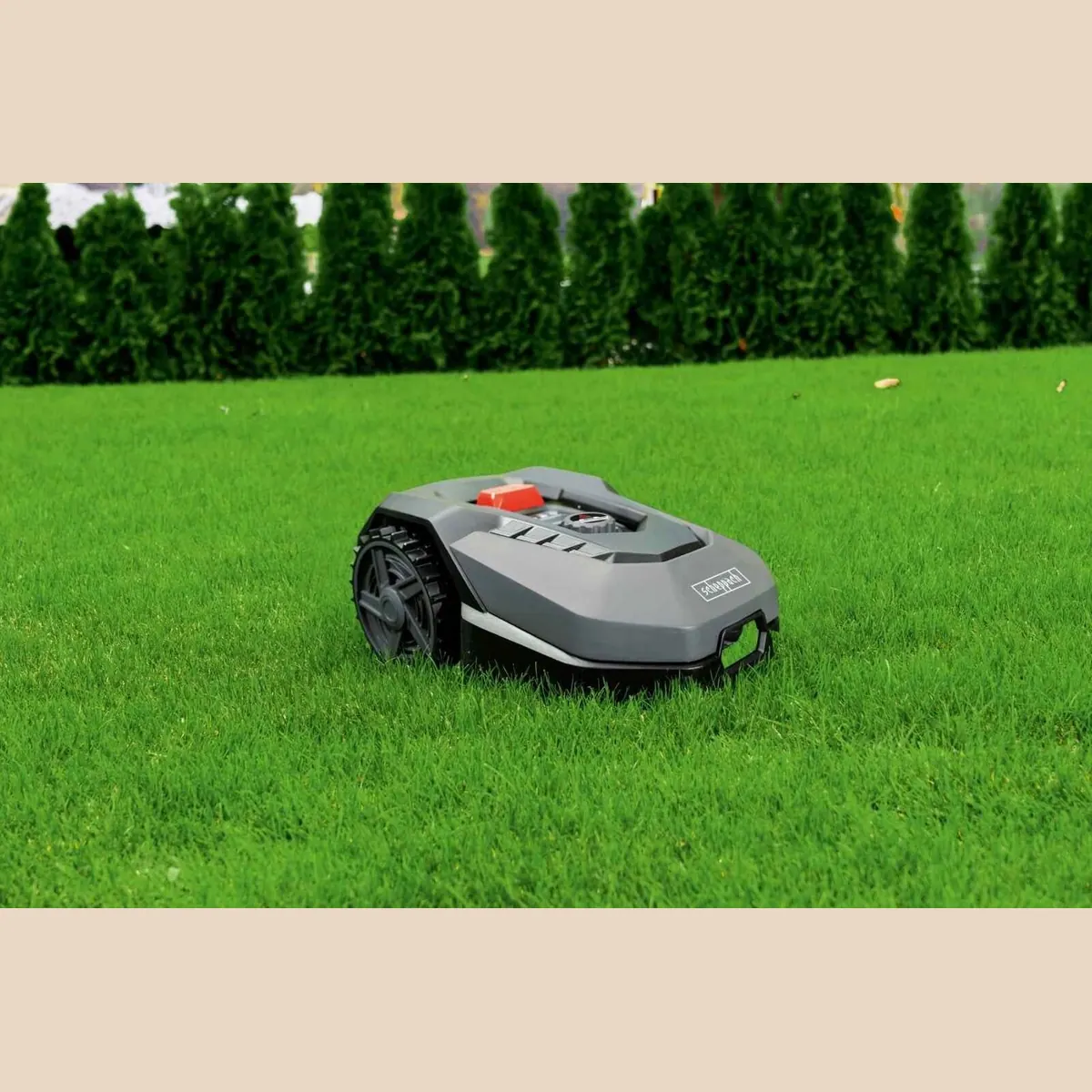 Scheppach RoboCut RLM500 Rasenmähroboter, ideal für 400 m², leise mit App-Steuerung 2