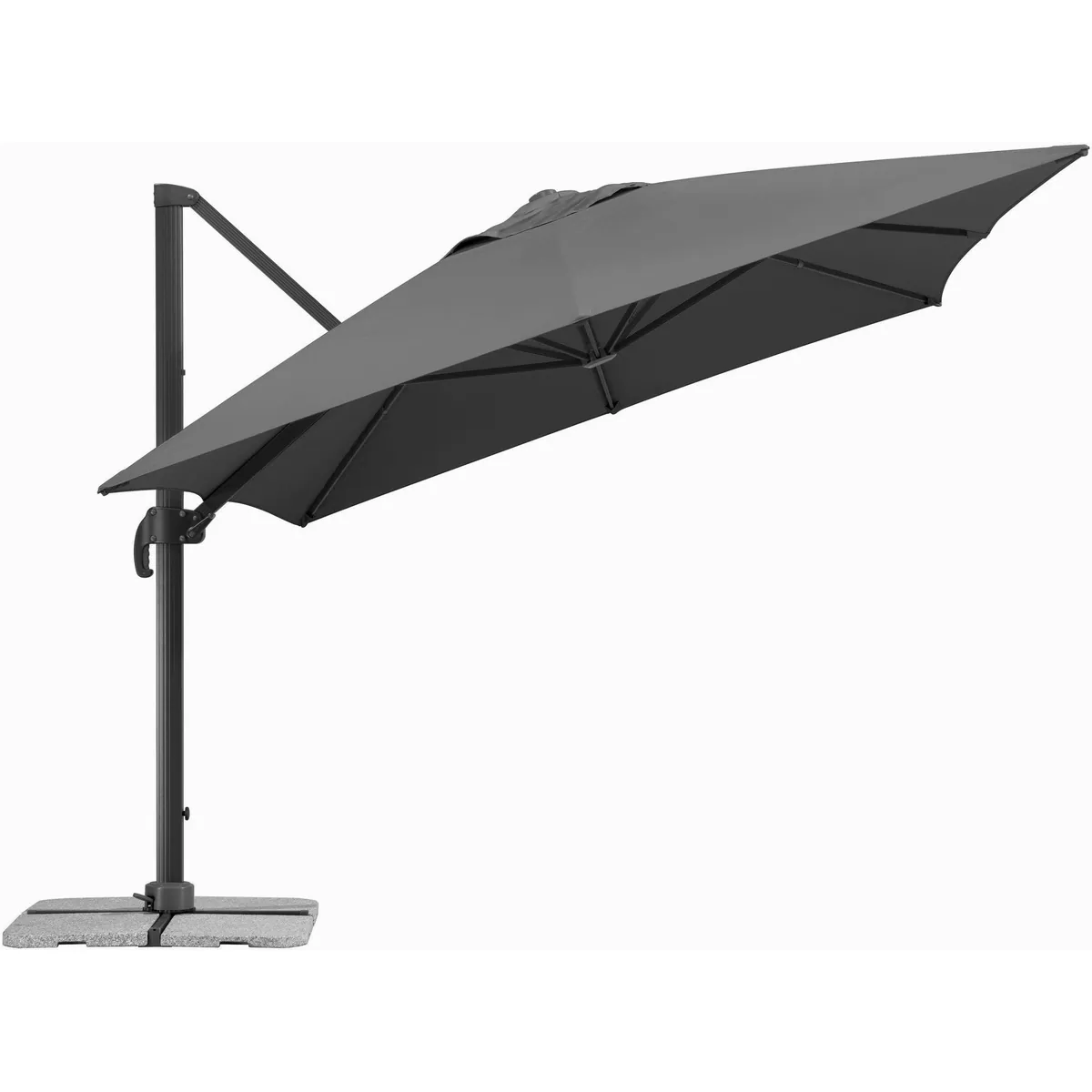 Schneider Schirme Ampelschirm Rhodos Grande, 300x400 cm, neigbar und drehbar 4