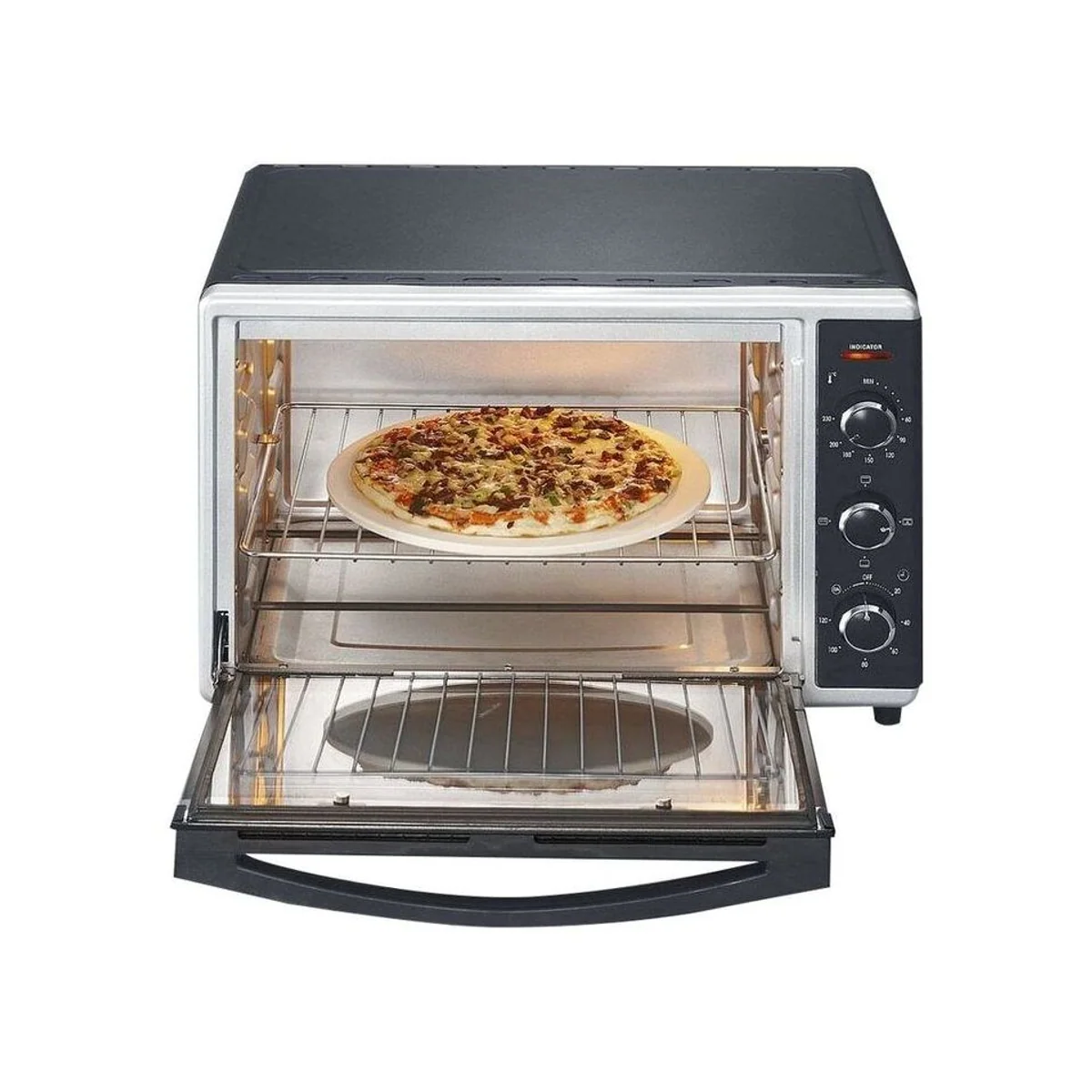 Severin TO 2058 2-in-1-Toaster, vielseitig für Pizza, Braten, 1800 W 4