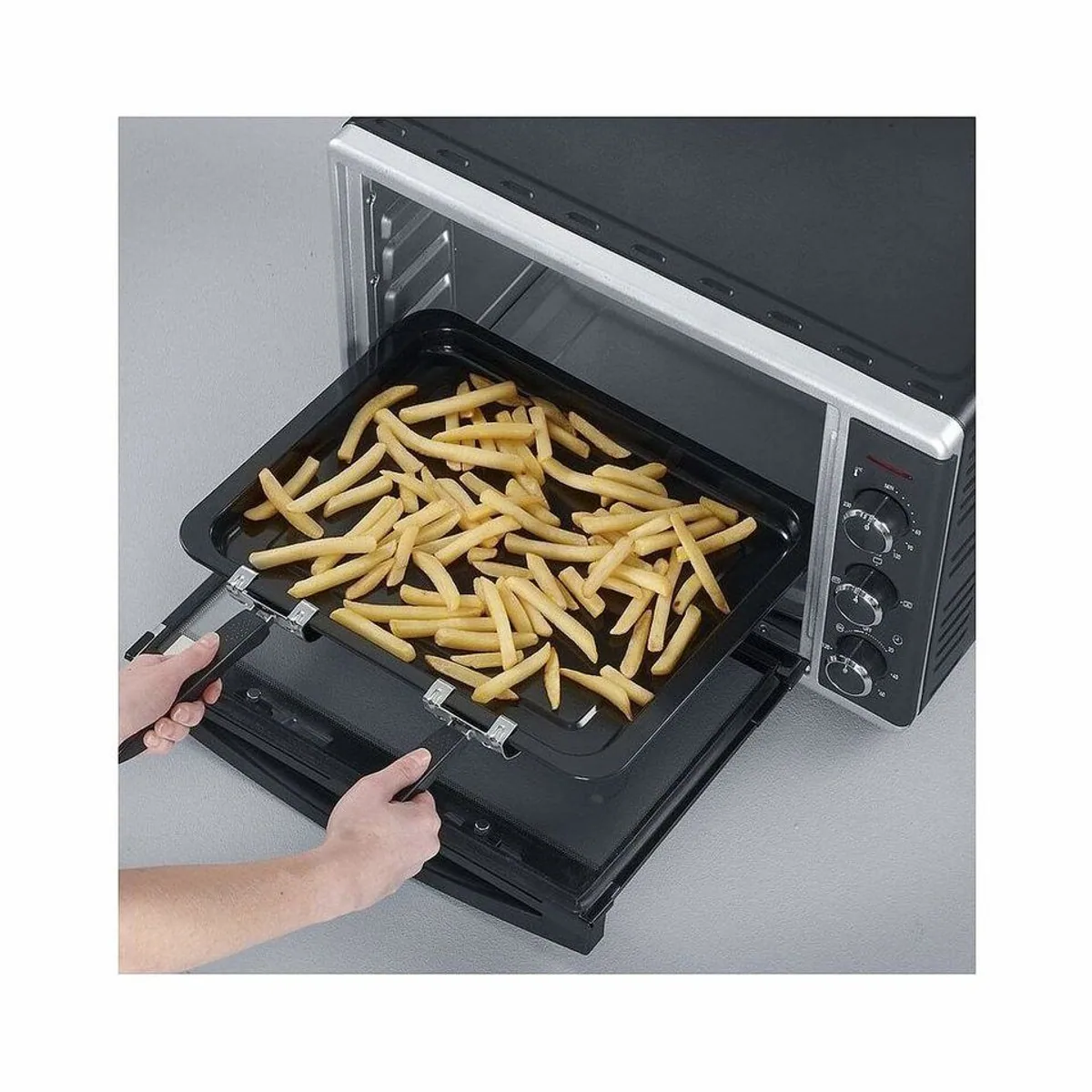 Severin TO 2058 2-in-1-Toaster, vielseitig für Pizza, Braten, 1800 W 5