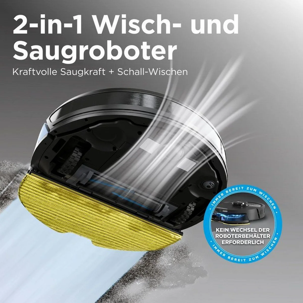 Shark Matrix Plus Saug- und Wischroboter, 2-in-1, selbstentleerend, starke Leistung 2