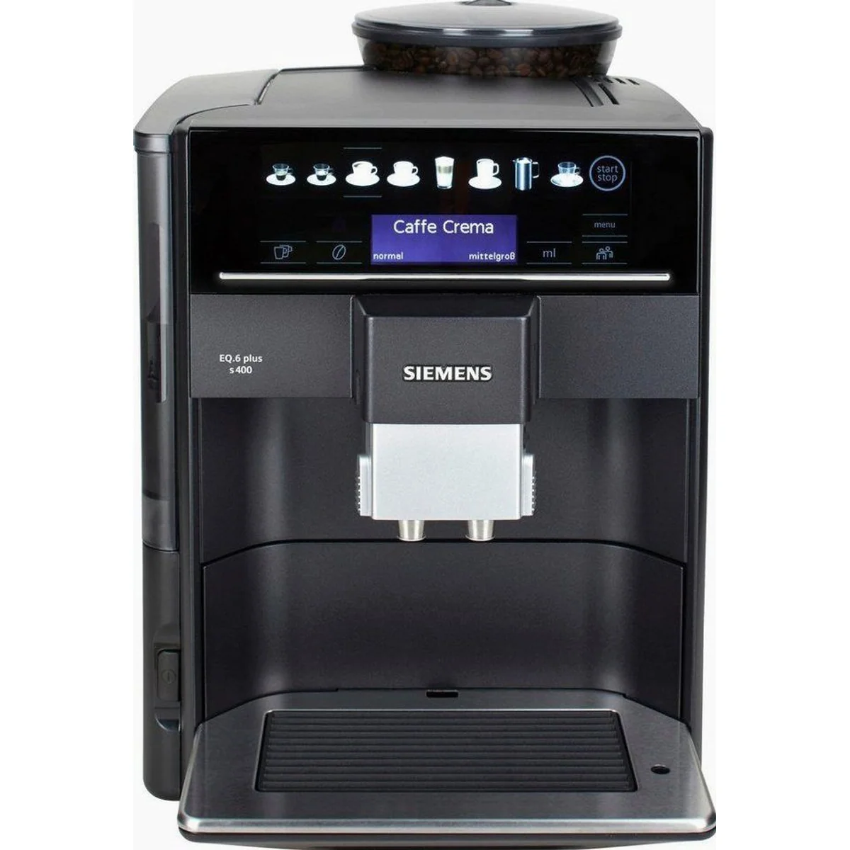 SIEMENS EQ6 plus s400 Kaffeevollautomat, Doppeltassenfunktion, Keramikmahlwerk, einfache Bedienung 4