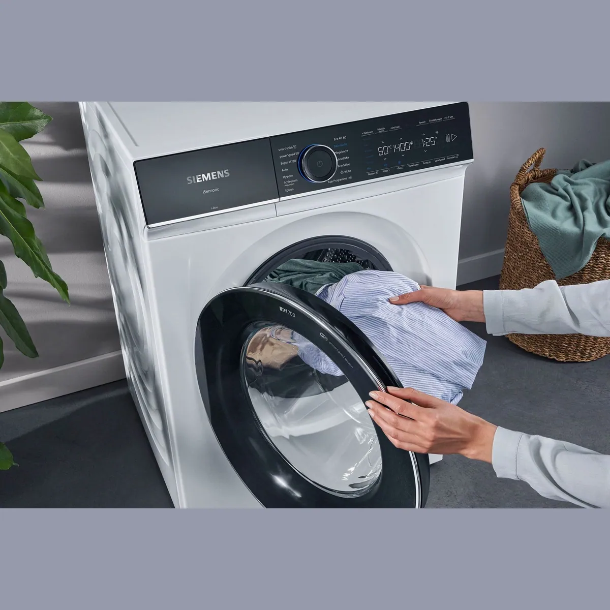 SIEMENS WG44B2A40 i-Dos Waschmaschine, 9 kg Fassungsvermögen, WiFi-fähig 4