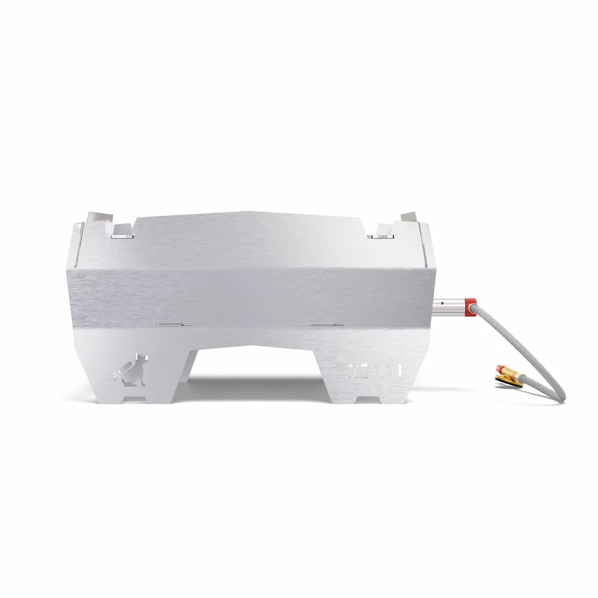 Skotti Grill 2.0 mobiler Gasgrill, Edelstahl, einfache Handhabung und leichte Reinigung 2