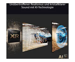 Sony BRAVIA 8 II 65, 4K Ultra HD, HDR, Smart TV Dieses Produkt der Marke Sony wird von uns als unabhängigem Händler vertrieben. Wir sind kein 2