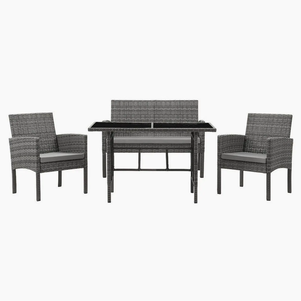 SVITA BROOKLYN XL Gartenlounge-Set, wetterfest, pflegeleicht, ideal für Balkon und Terrasse 5