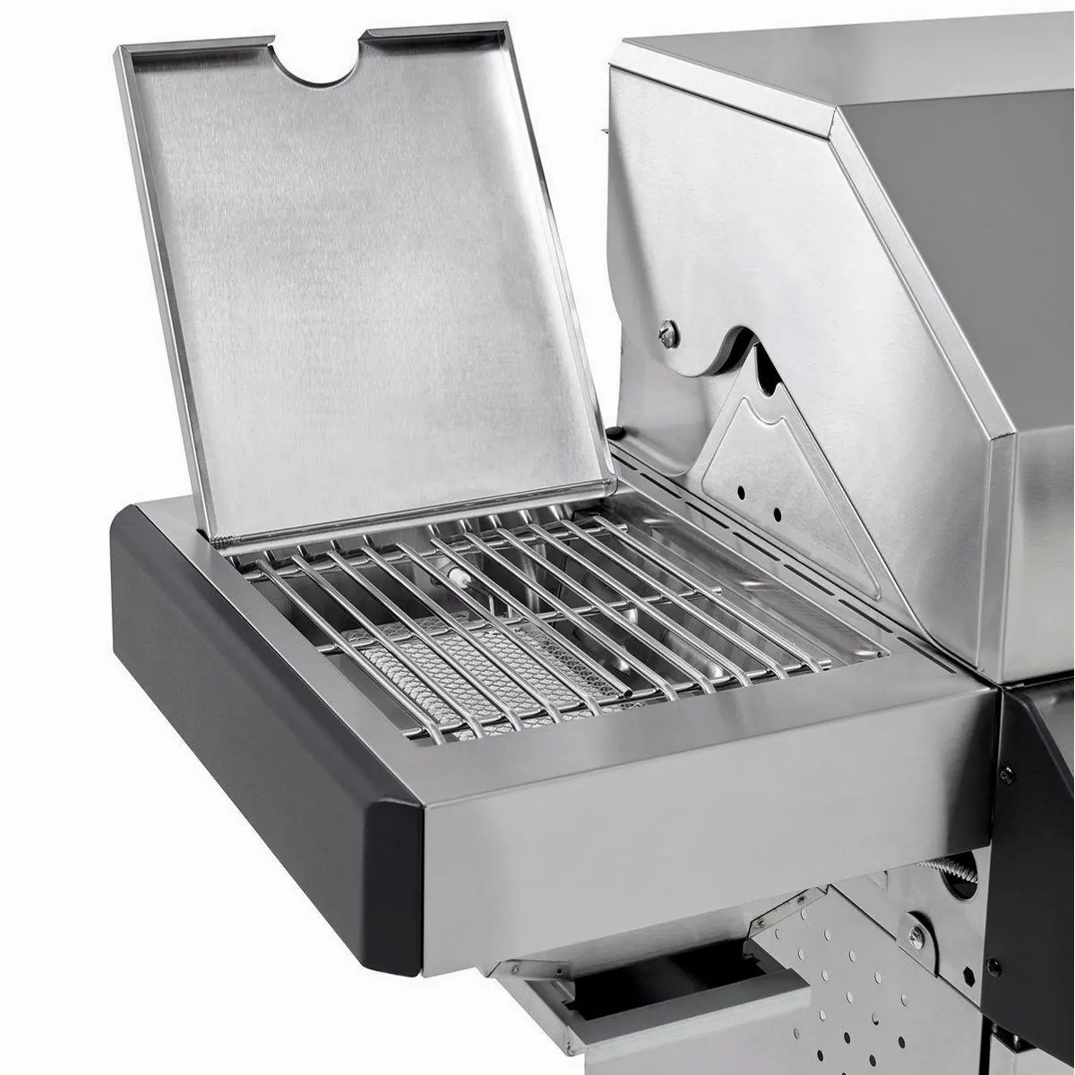 TAINO PLATINUM 4+2 Gasgrill, Edelstahl, 20,7 kW Leistung, Keramik-Brenner 5