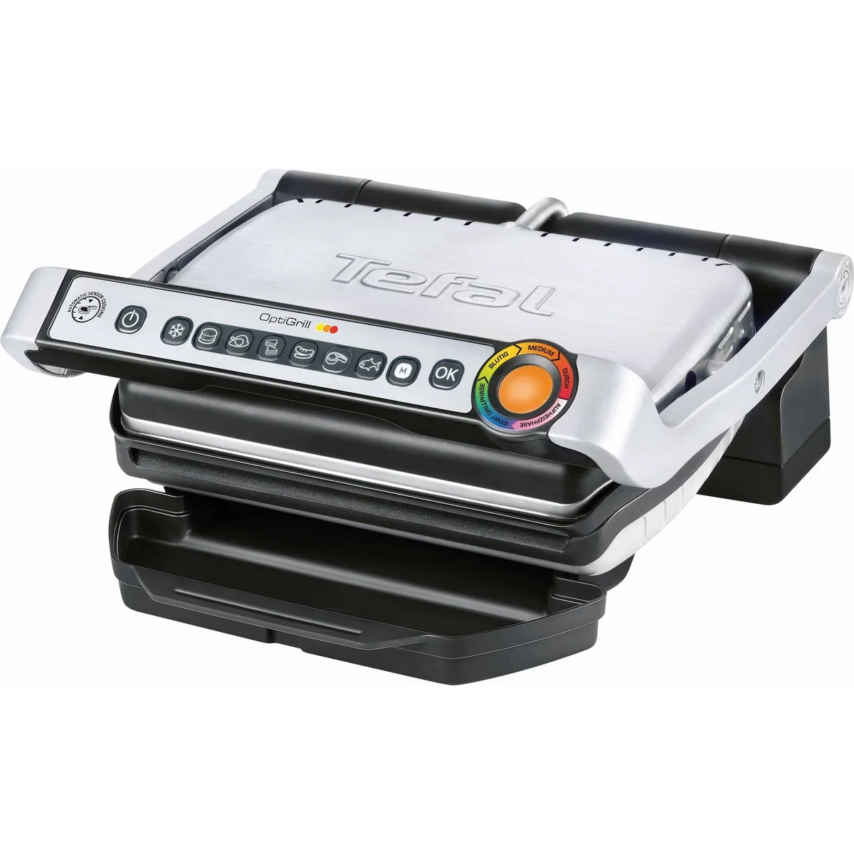 Tefal Optigrill GC705D Kontaktgrill, 2000 W, 6 Programme — automatische Anpassung, Lichtindikator, große Grillfläche 2