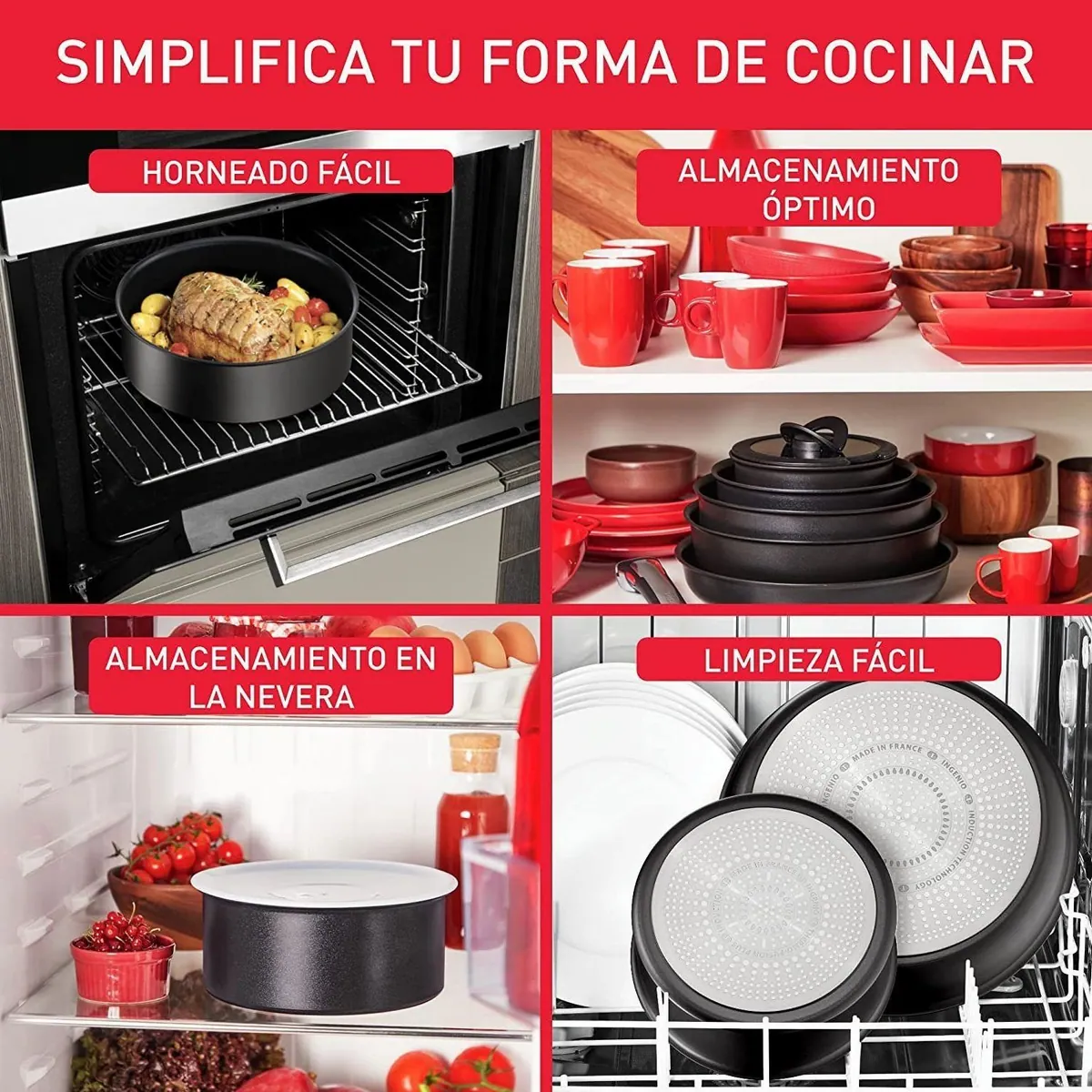 Tefal Ingenio Unlimited Topf-Set 13-teilig, vielseitig & robust 4