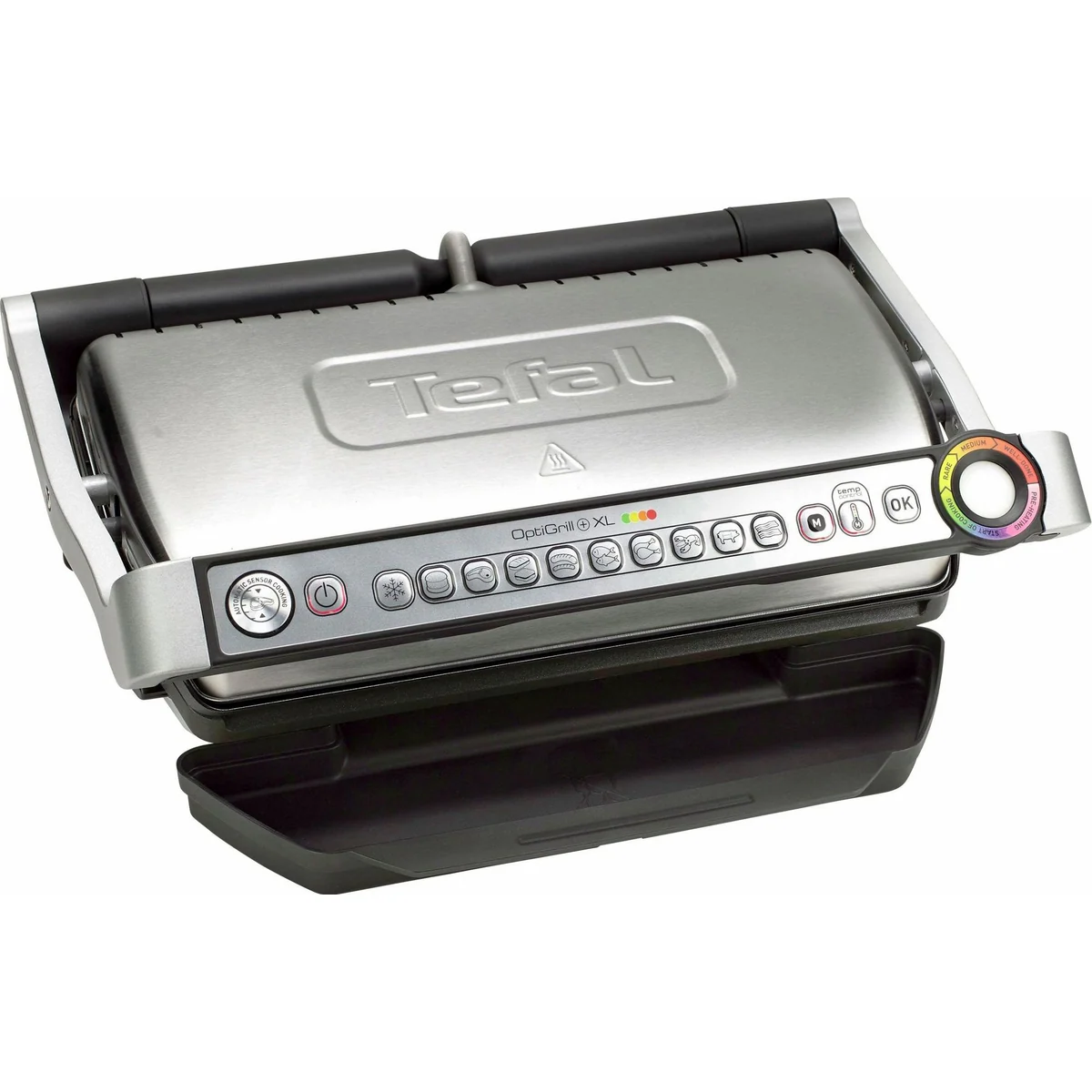 Tefal OptiGrill+ XL GC722D, 2180 W, 9 Garprogramme, große Grillfläche 2