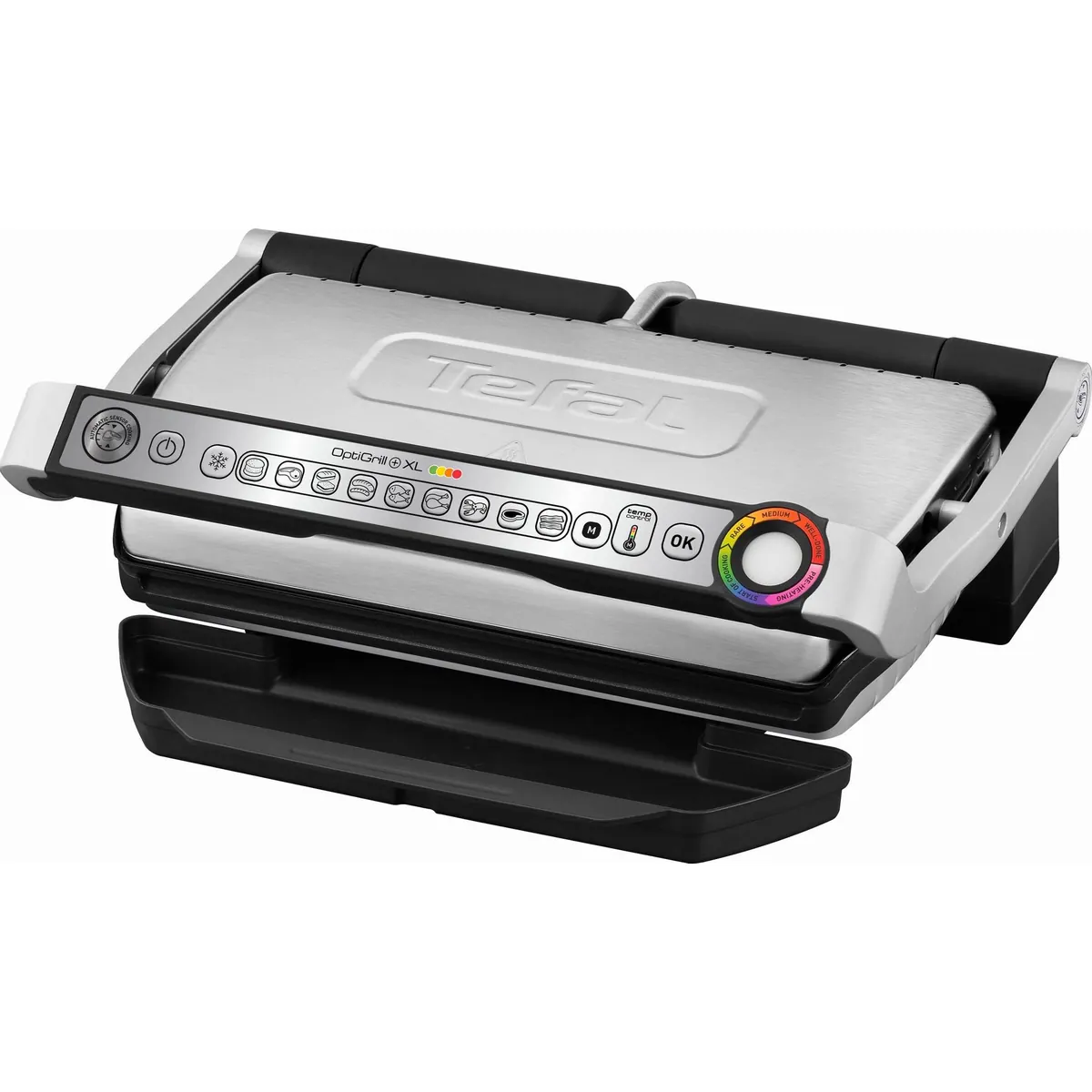 Tefal OptiGrill+ XL GC722D, 2180 W, 9 Garprogramme, große Grillfläche 4