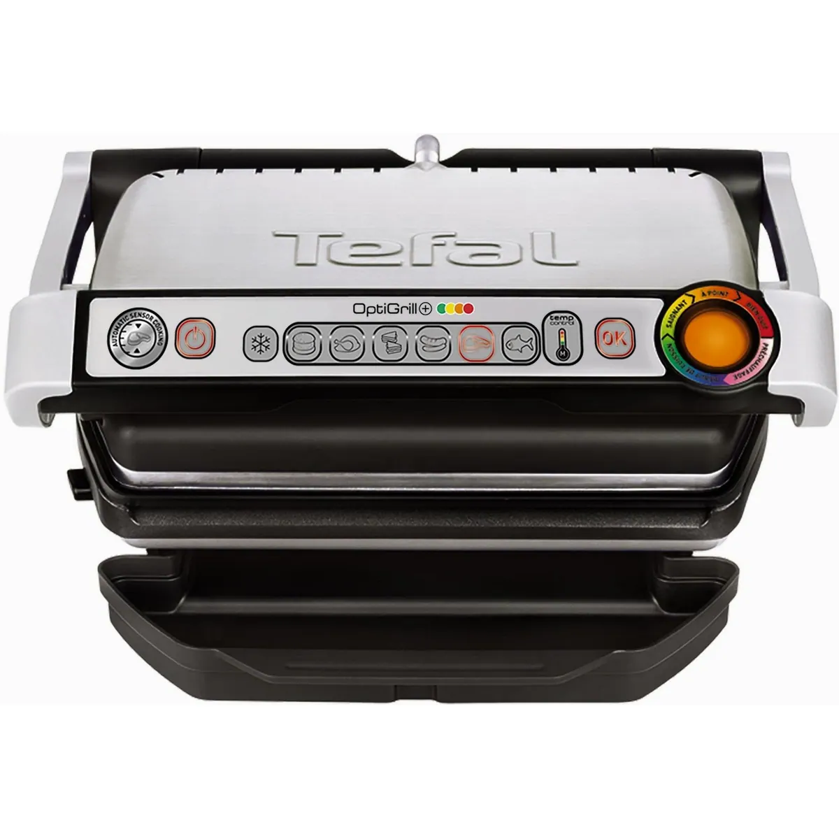 Tefal OptiGrill+ GC712D Kontaktgrill, 2000 W, 6 Programme, automatische Temperaturanpassung 3