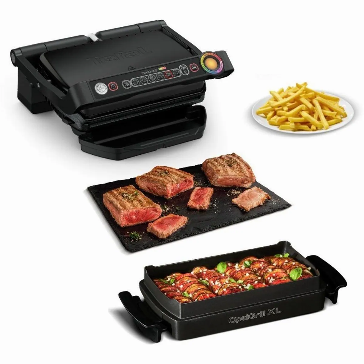 Tefal Optigrill+ GC7148 Kontaktgrill, 2000 W, vielseitig einsetzbar 4