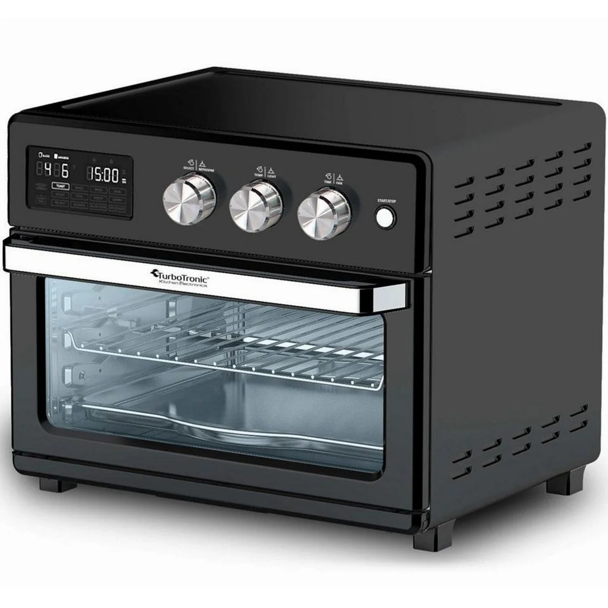 TurboTronic by Z-Line Minibackofen XL 32 L, Heißluftofen, Grill & Dörrfunktion 5
