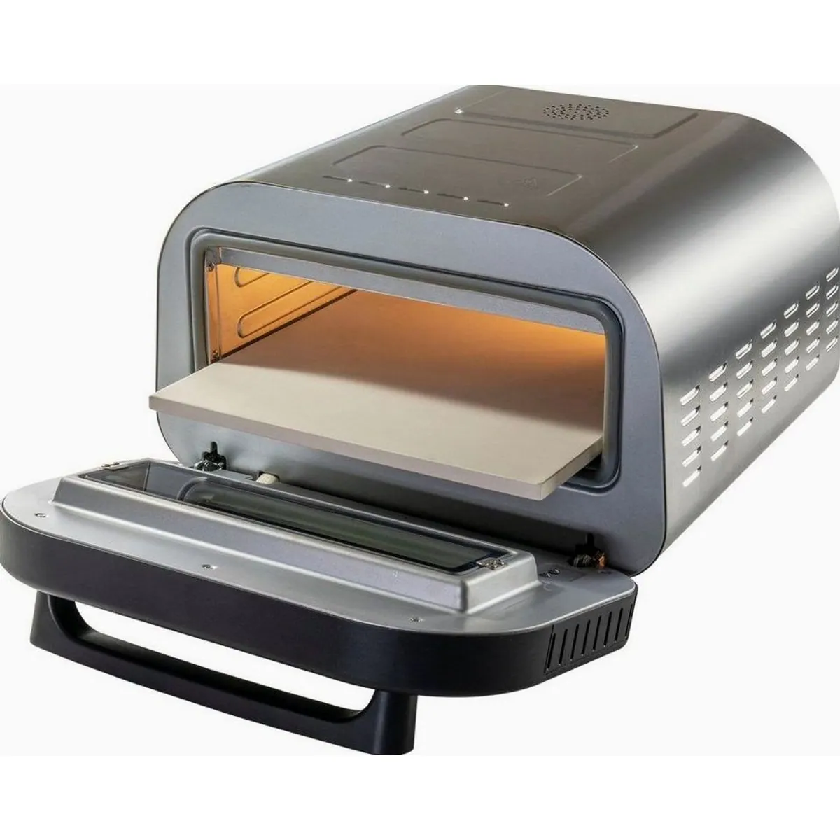 Unold Pizzaofen LUIGI 68816, 1700 W Leistung, Pizzastein aus Cordierit, ideal für Zuhause und Gastronomie