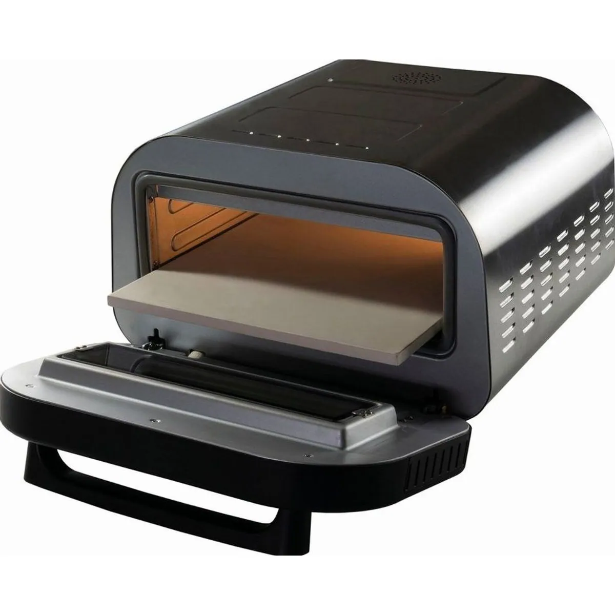 Unold Pizzaofen LUIGI 68816, 1700 W Leistung, Pizzastein aus Cordierit, ideal für Zuhause und Gastronomie 5