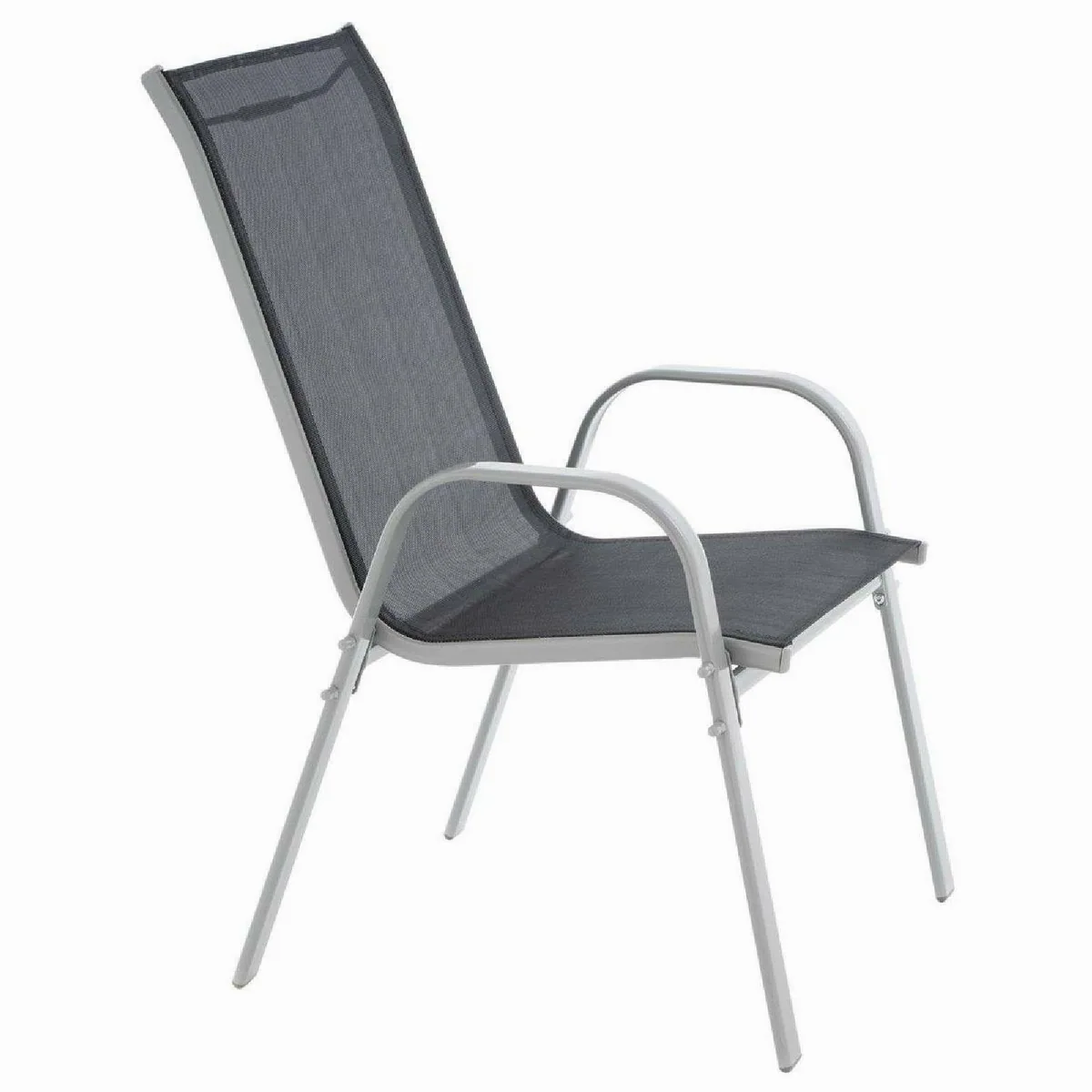 VCM Stapelstuhl Garten 4er Set, bequem, platzsparend, robust 4
