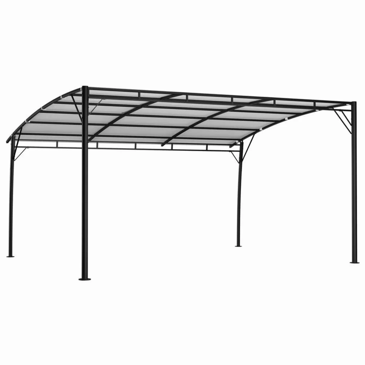 vidaXL Partyzelt Garten-Sonnenschutz, stabiler Stahlrahmen, leicht aufzubauen 4