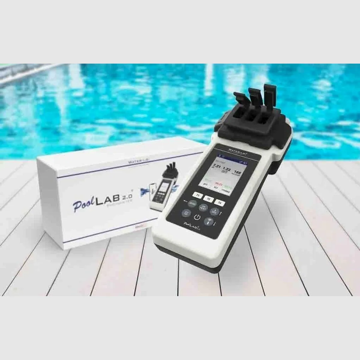 WATER-I.D. PoolLab 2.0 Photometer, 24 Parameter, WiFi-fähig, wasserdicht 4