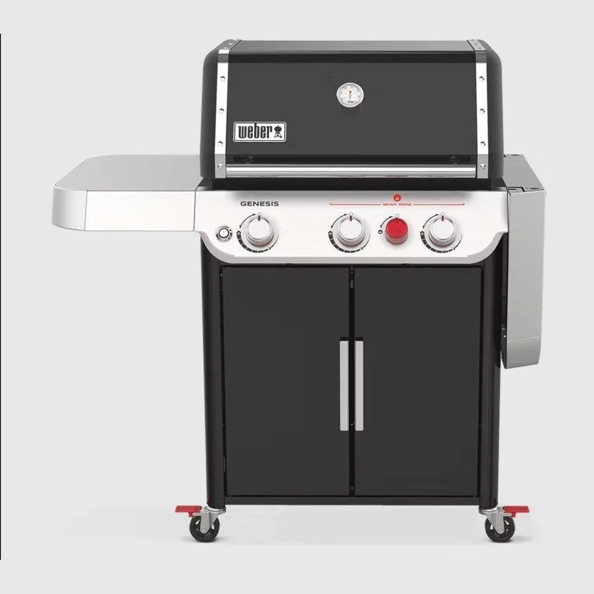 Weber Genesis Gasgrill, große Sear Zone, erweiterbarer Grillrost Dieses Produkt der Marke Weber wird von uns als unabhängigem Händler vertrieben. Wir 4