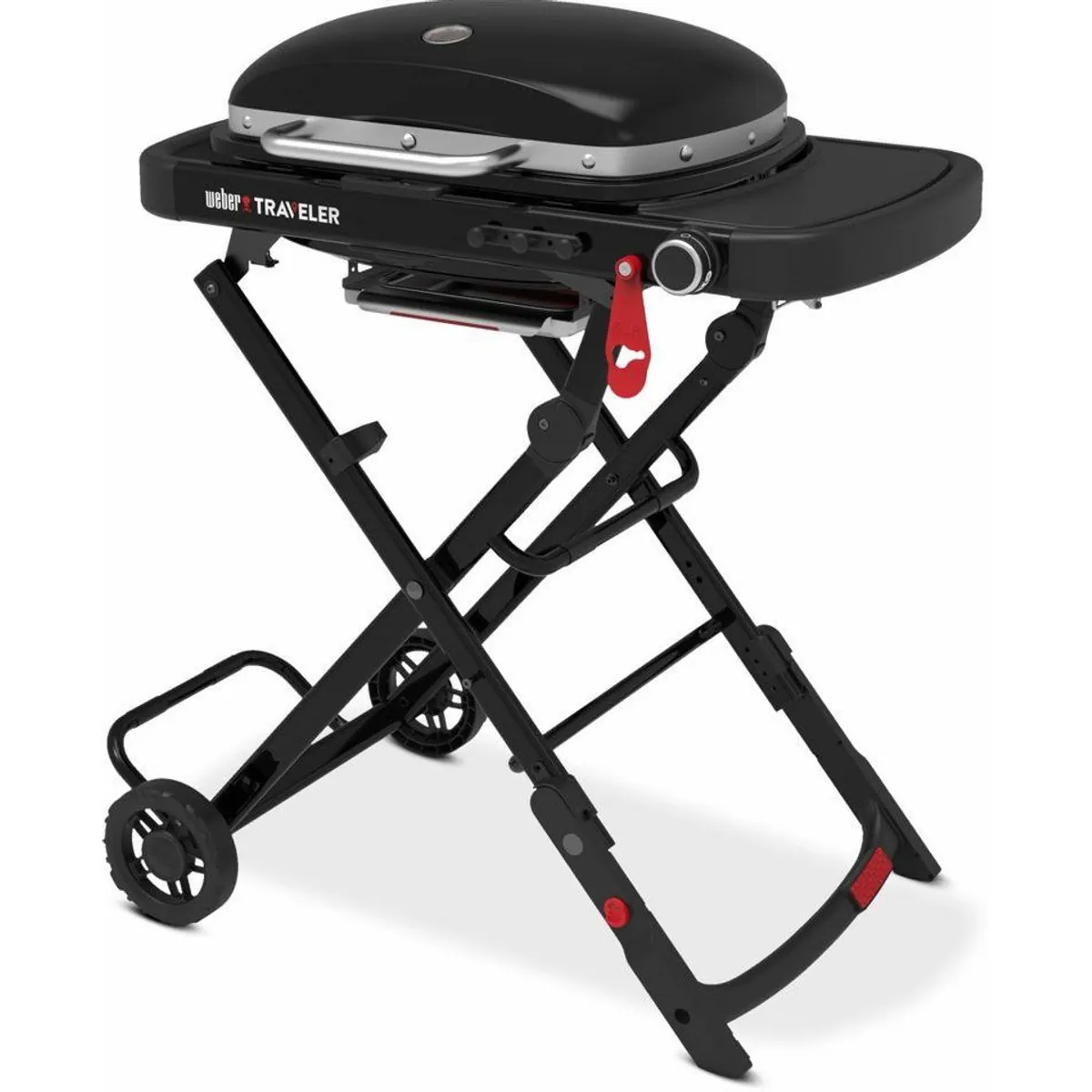 Weber Traveler Compact Gasgrill, kompakt, leicht transportierbar, ideal für unterwegs Dieses Produkt der Marke Weber wird von uns als unabhängigem 4