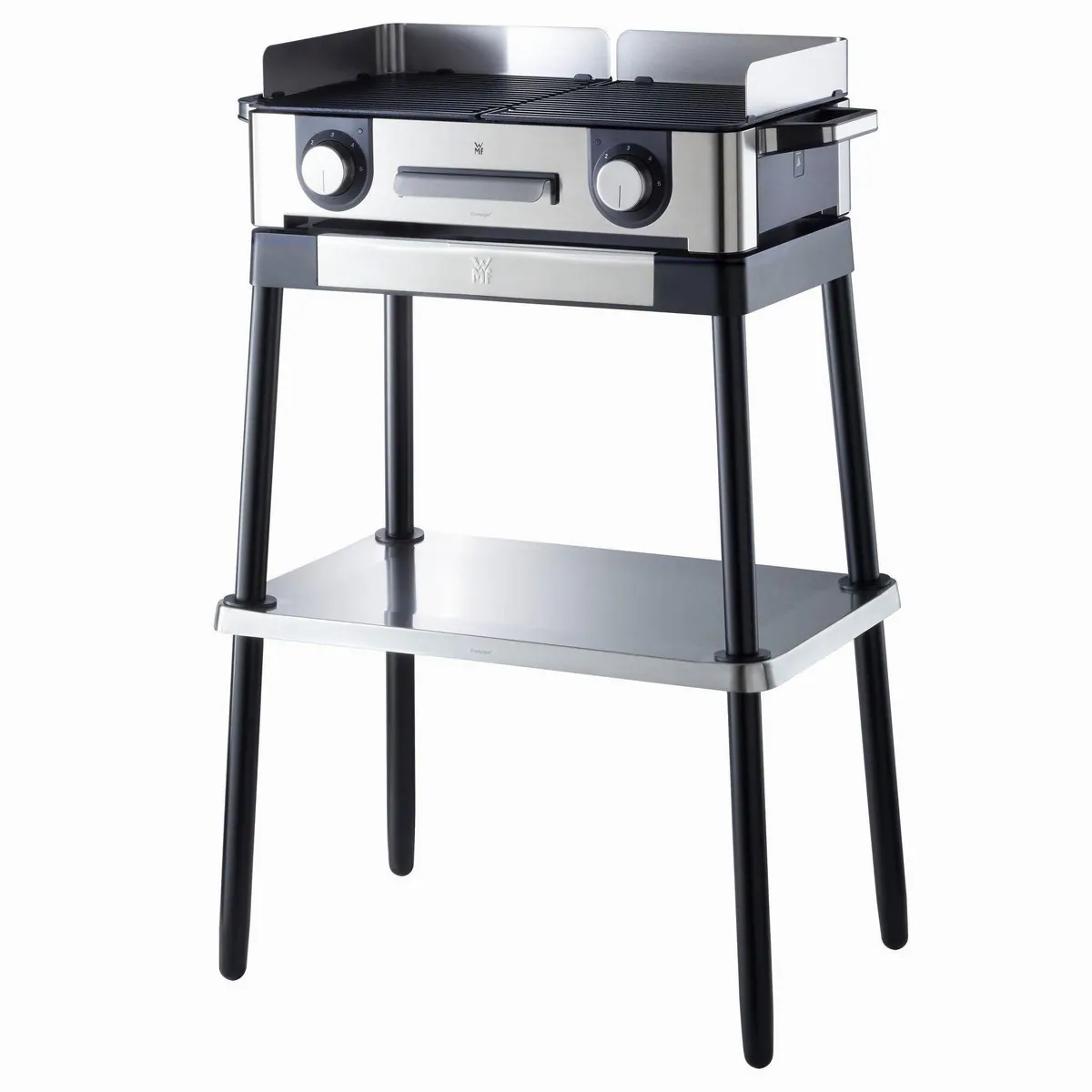 WMF LONO Master-Grill Elektro-Standgrill, 2400 W, abnehmbarer Windschutz 2