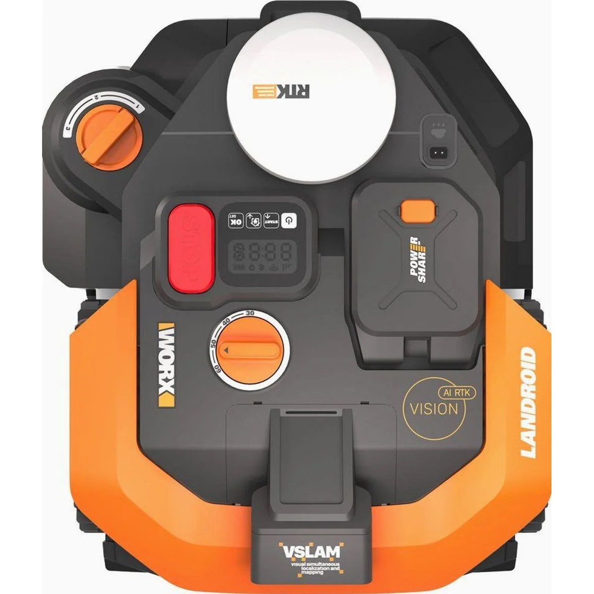 Worx Landroid Vision Cloud WR308E 2WD, KI-Hinderniserkennung, Auto-Mapping, App-Steuerung 2