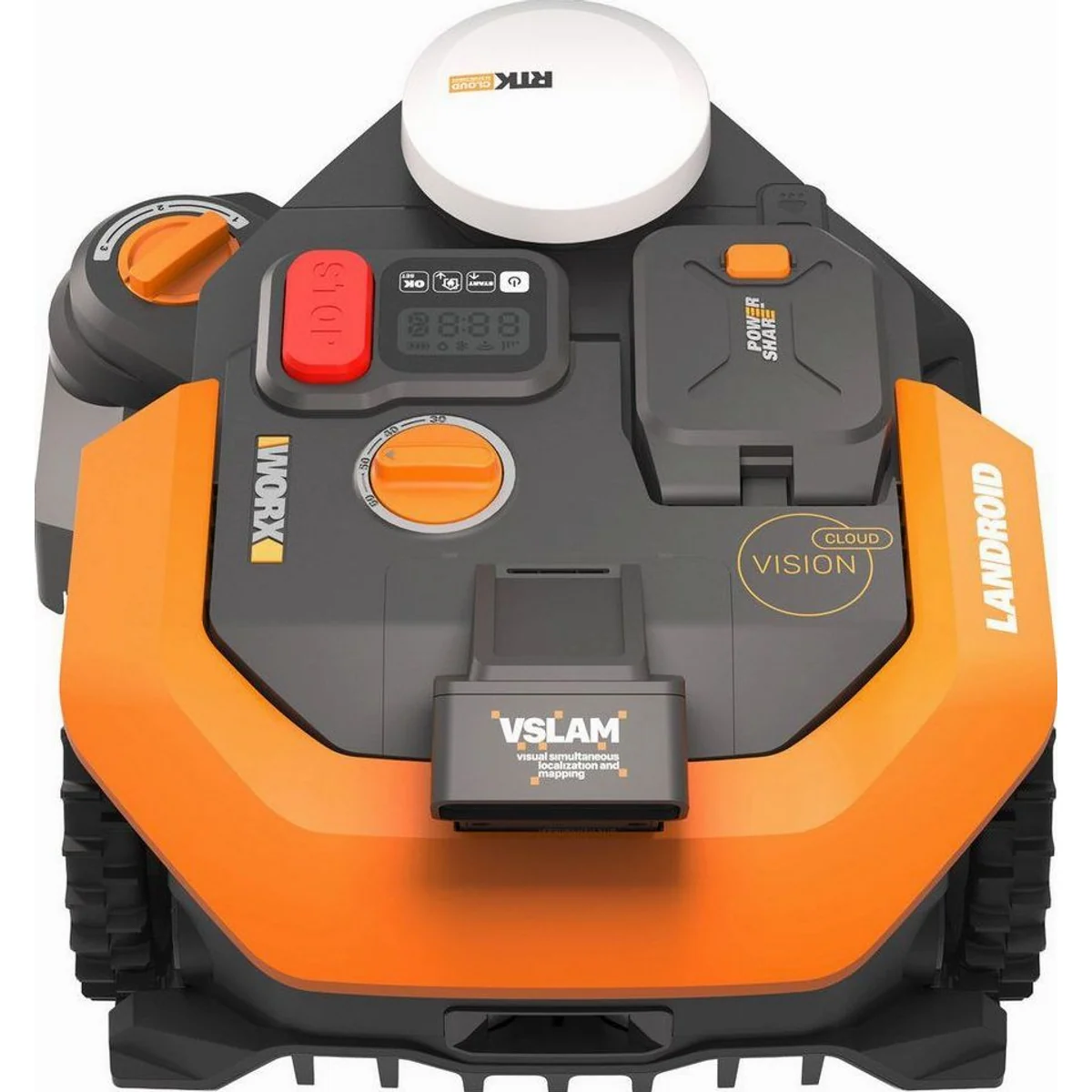 Worx Landroid Vision Cloud WR308E 2WD, KI-Hinderniserkennung, Auto-Mapping, App-Steuerung 4