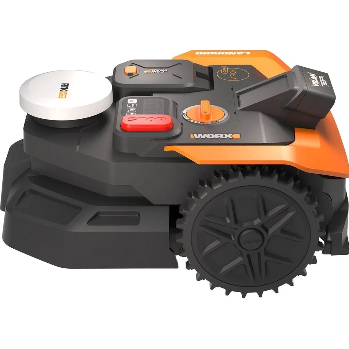 Worx Landroid Vision Cloud WR365E, Mähroboter ohne Begrenzungskabel, App-Steuerung, KI-Hinderniserkennung 2
