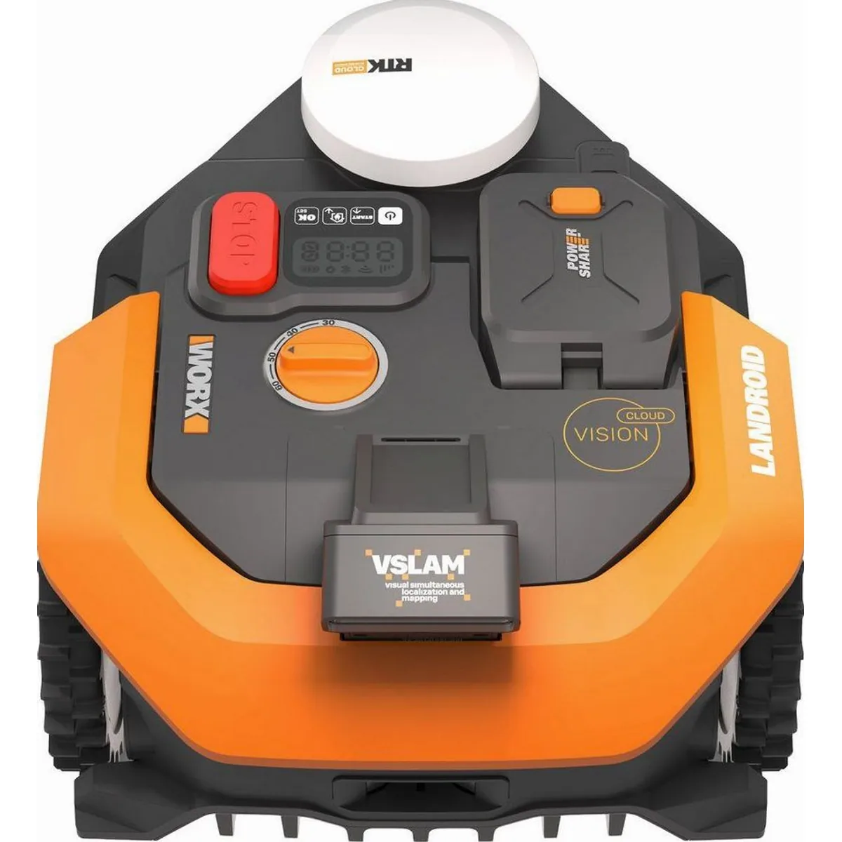 Worx Landroid Vision Cloud WR365E, Mähroboter ohne Begrenzungskabel, App-Steuerung, KI-Hinderniserkennung 4