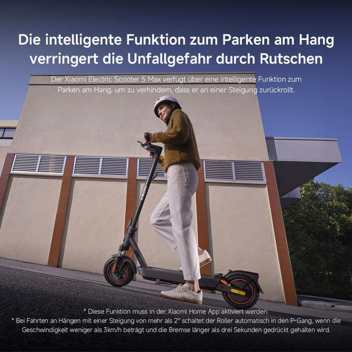 Xiaomi E-Scooter 5 Max, 400 W, 20 km/h, bis zu 60 km Reichweite, IPX5 3