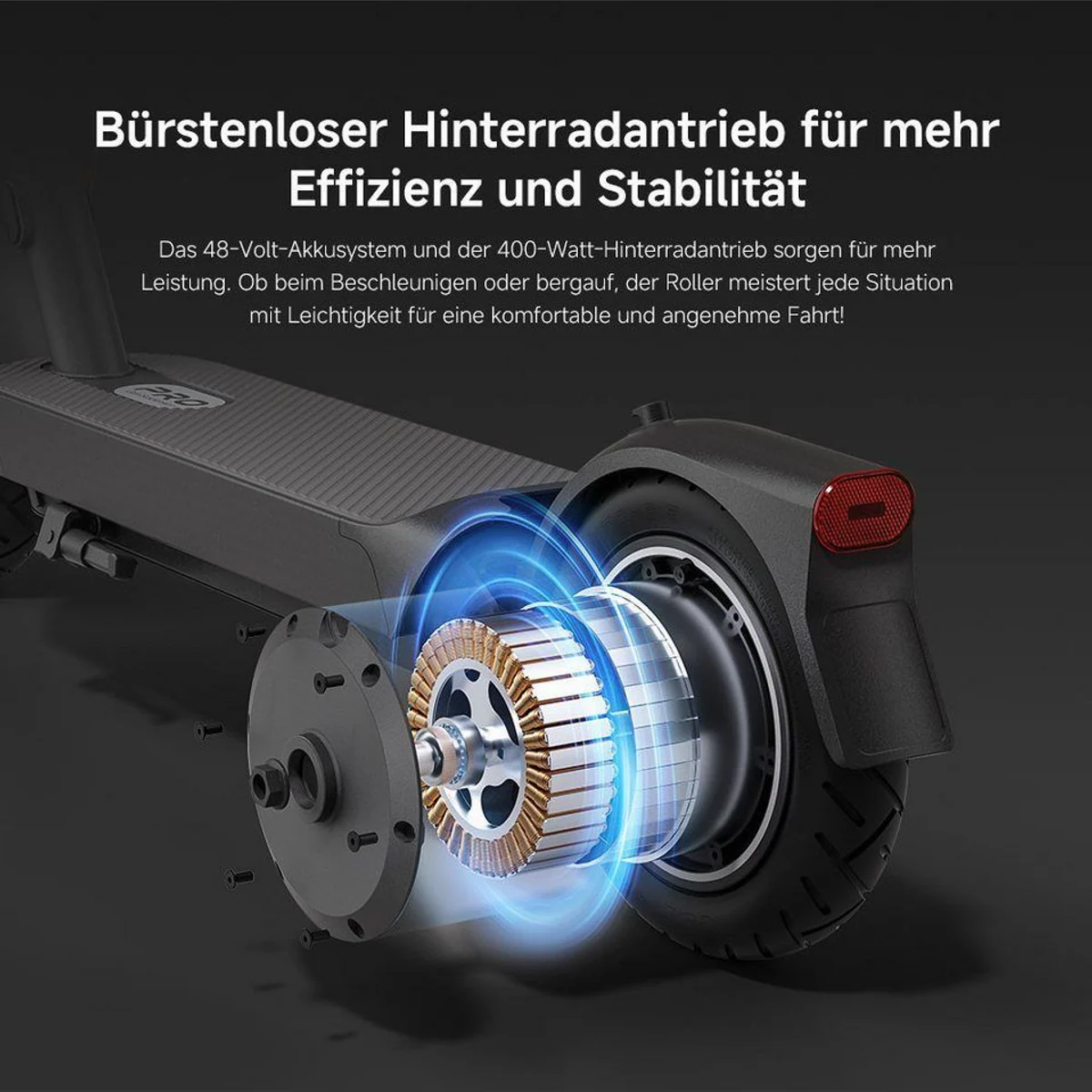 Xiaomi Electric Scooter 5 Pro, 400 W Motor, 60 km Reichweite, Straßenzulassung 5