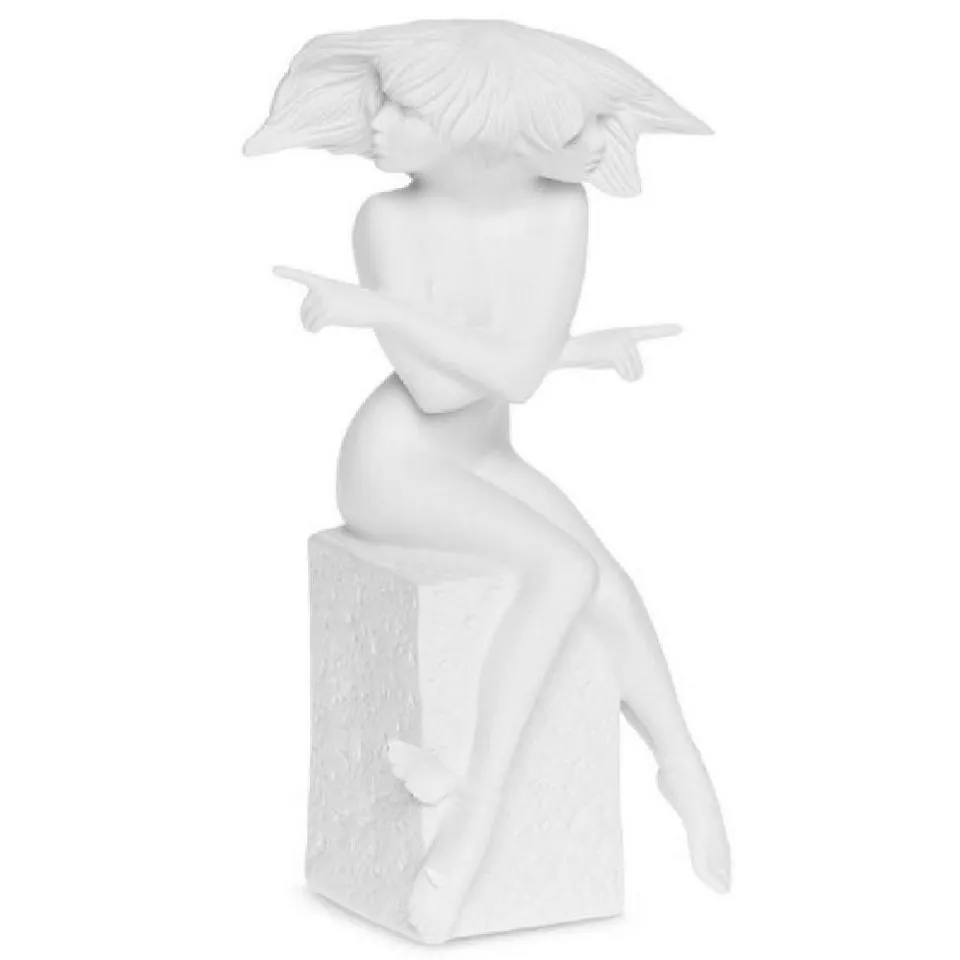 Zwilling Dekoobjekt Porzellanfigur, Sternzeichen Zwilling, stilvolles Design, handgefertigt